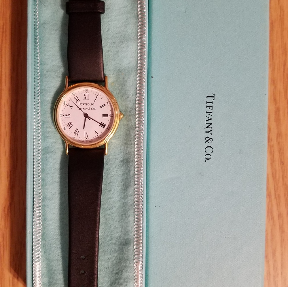 Tiffany portfolio watch.